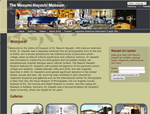 Tablet Screenshot of masumimuseum.com